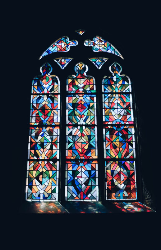 church painted glass